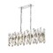 Z-Lite Bova 11 Light Chandelier, Polished Nickel & Clear 4006-11L-PN - alternate 1